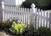 Vinyl Picket Fence Asbury Style